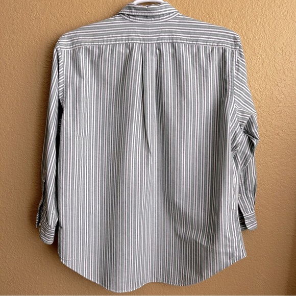 Ralph Lauren Classic Fit Oxford Striped Long Sleeve Button Down Shirt - Picture 3 of 8